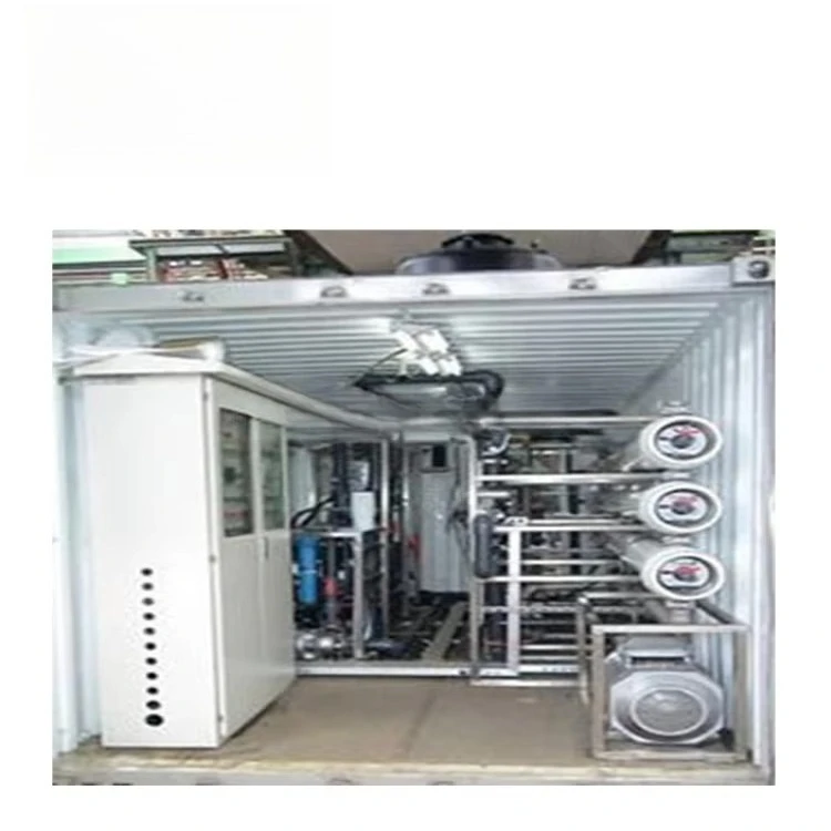 Portable Seawater Desalination System Machine in Container Mobile Containerized RO Water Treatment Plants