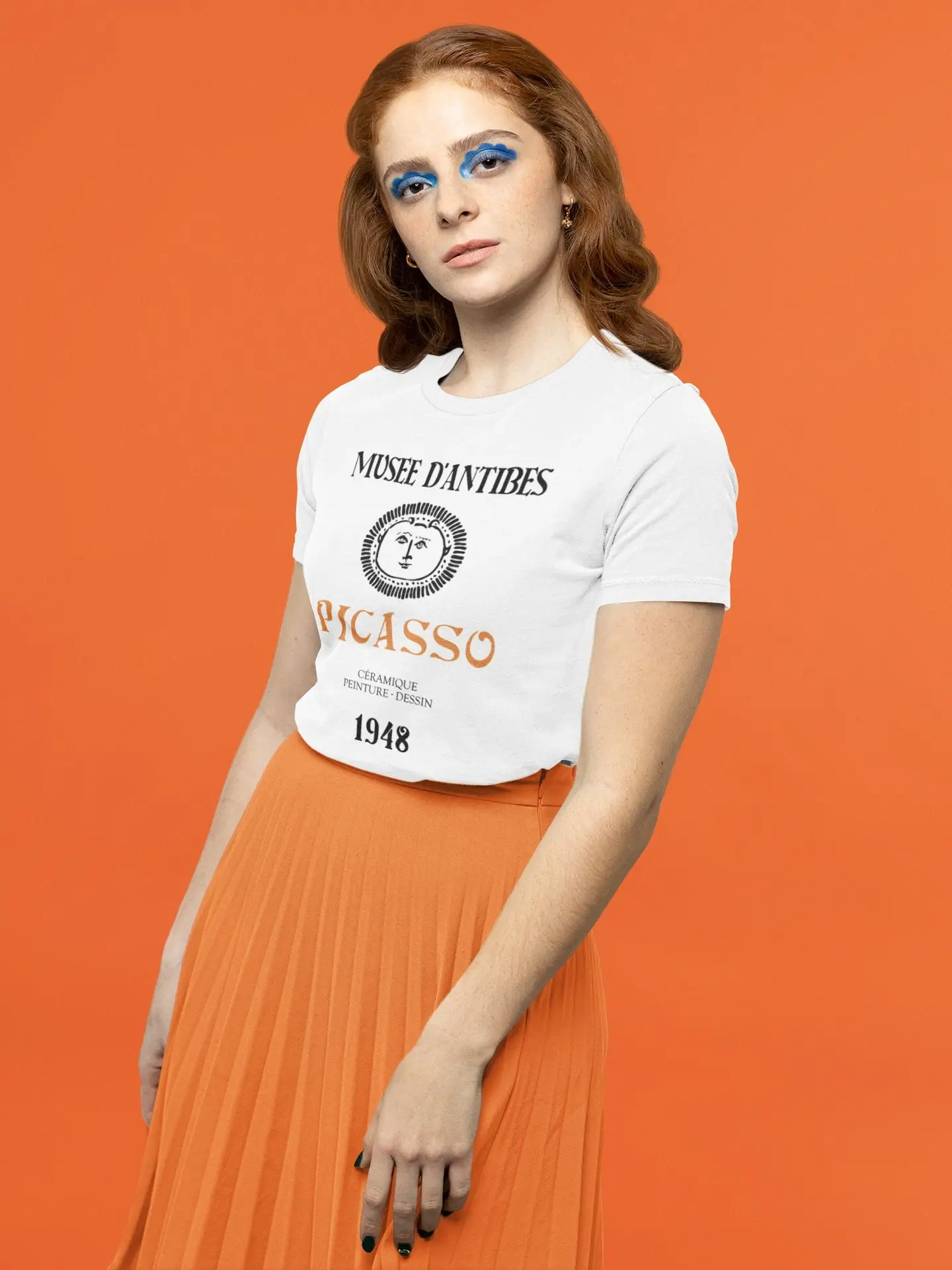 Picasso T Shirt Pablo Faces Minimalistic Print Pop Art S For Her Retro Tumblr Aesthetic Clothing Summer