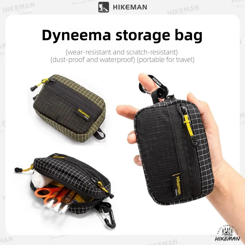 

HIKEMAN сумка для кемпинга, тактическая подвесная сумка для кемпинга, прочная защита от лошадей, аксессуары для хранения воды, держатель для карт на молнии