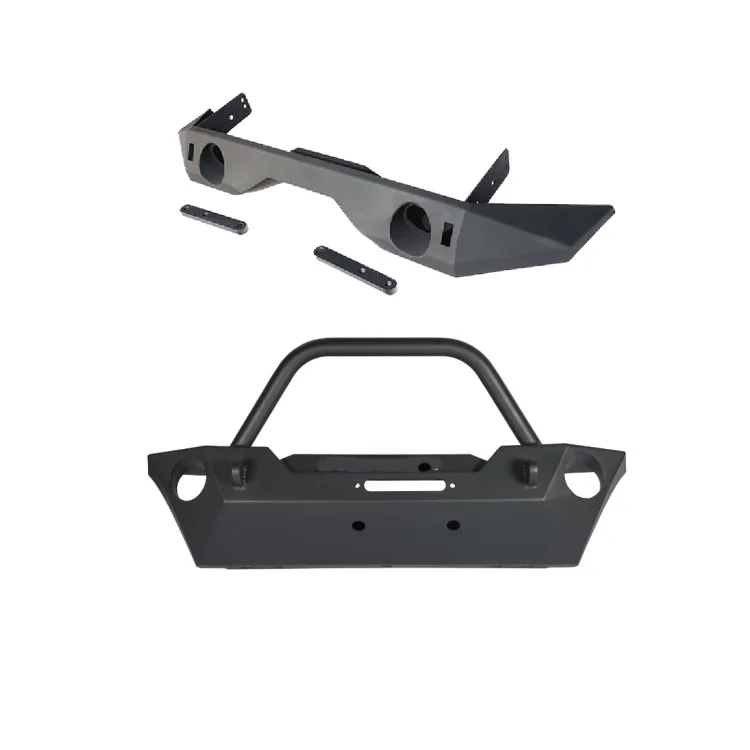 

Дамии автозапчасти JK обновленные автомобильные бамперы в стиле TF передний задний бампер для Wrangler JK 2007-2017