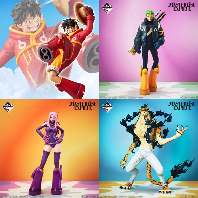 

Bandai Ichiban Genuine ONE PIECE Anime Figure Luffy Zoro S-Snake Rob Lucci Dr. Vegapunk Action Toys Fans Gift Collectible Model