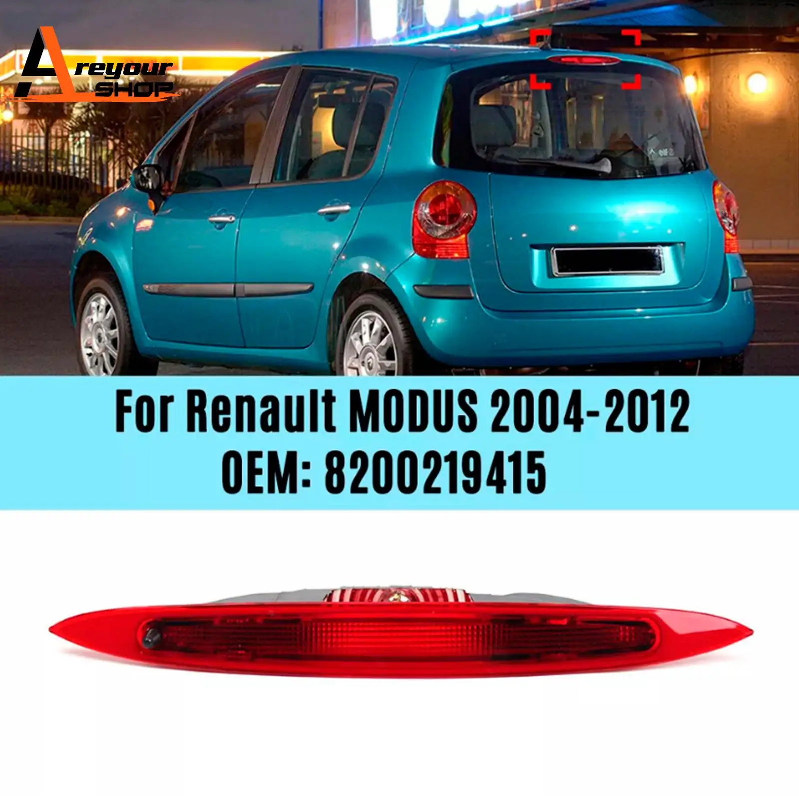 

Задний фонарь стоп-сигнала третий стоп-сигнал 8200219415 для Renault Modus 2004-2012