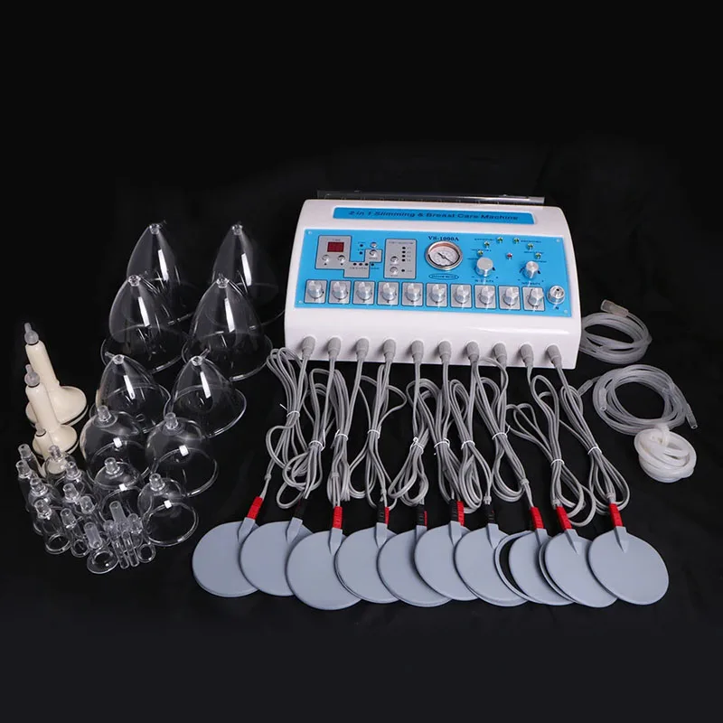 

New Electro Stimulation EMS Body Slimming Machine Russian Waves Electric Muscle Stimulator Breast Enlargement Butt Lifting