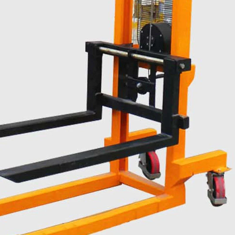 LS250 Hand-Operated Forklift, Winch-Lift Stacker, Light-Duty Wire Rope Stacker, LS500 Forklift, Warehouse Material H(Customized)