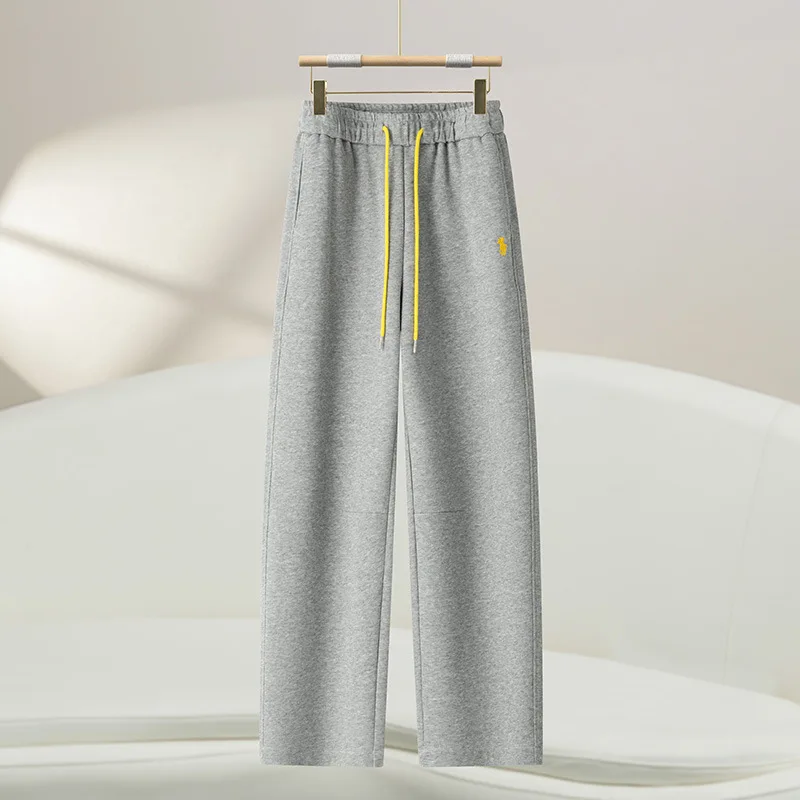 بنطال رياضي الموز الأصفر للنساء، للربيع والخريف، خصر مرن، تنحيف، متعدد الاستخدامات، كاجوال، رياضي، ساق مستقيمة، Scimita #1