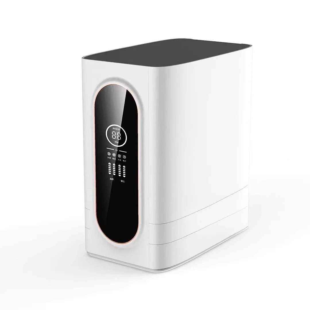 

Настольный кухонный 400 г безрезервуарный очиститель питьевой воды с двойным выходом