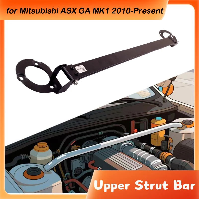 Front Upper Stabilizer Strut Bar For Mitsubishi ASX GA MK1 2010-Present Engine STB Strut Tower Brace Suspension