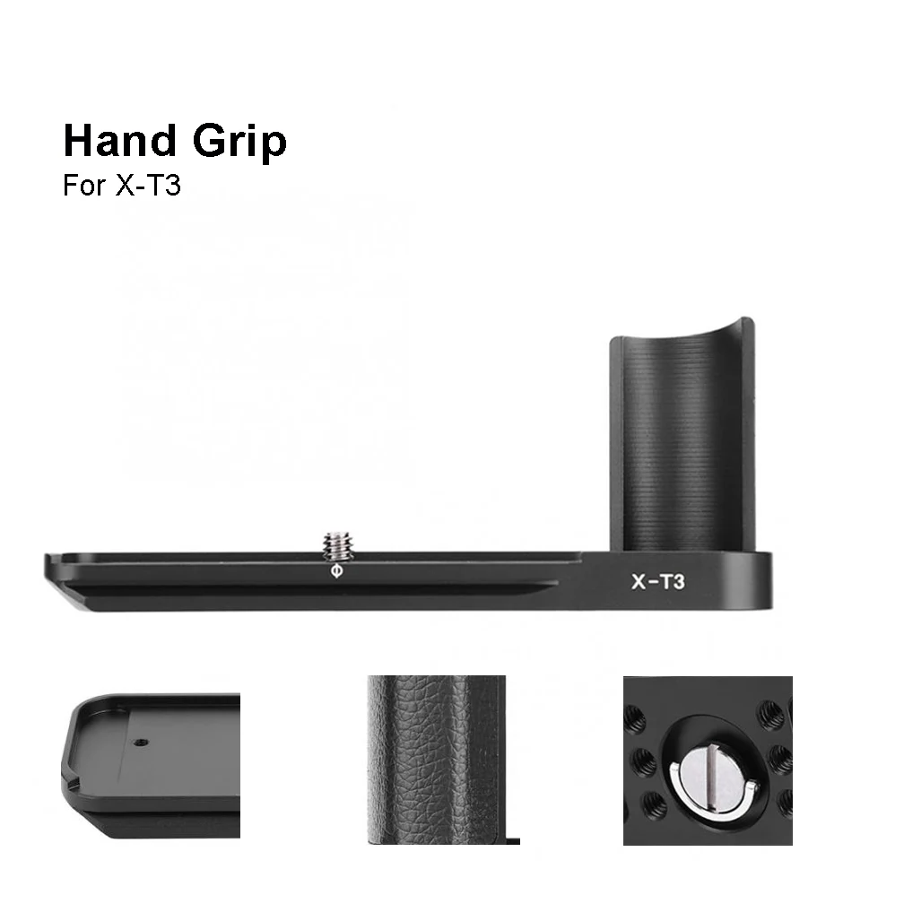 Mcoplus X-T3 سبائك الألومنيوم معدن قبضة اليد L قوس حامل لكاميرا Fujifilm XT3 X-T3