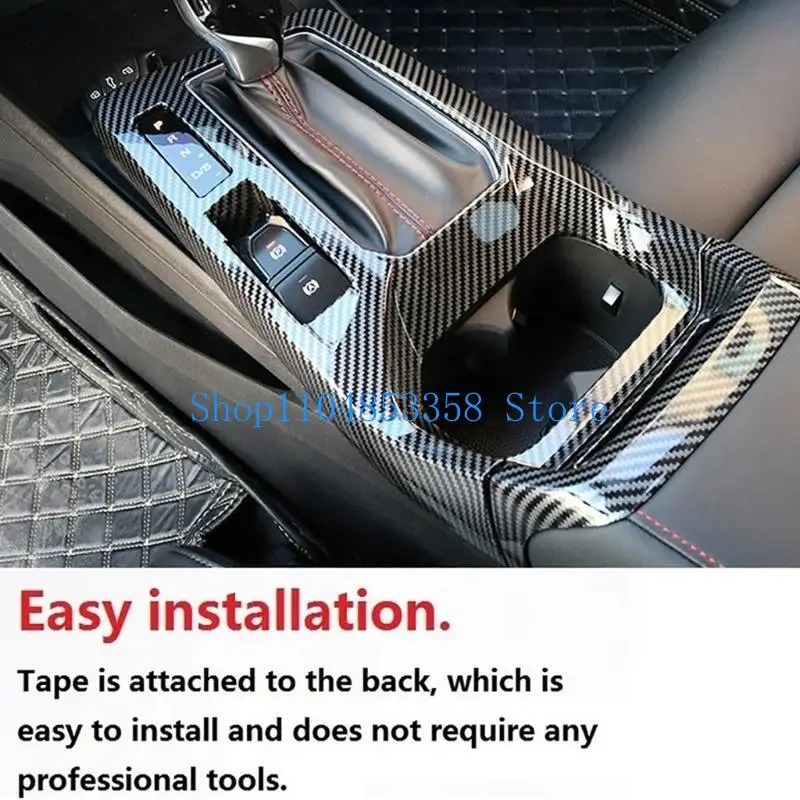 652F Gear Shifter Panel Trim Cover Sticker for MG5 2020-2021 Car Interior Accessory