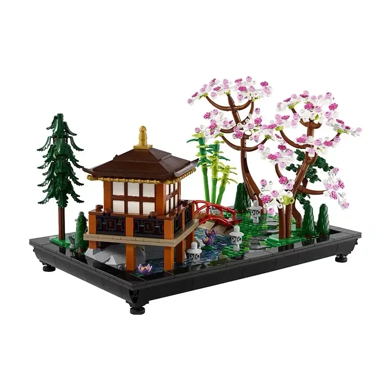 2024 New 10315 Tranquil Garden Block Bricks Toys Building Project Creative Gardening For Birthday Christmas Gift 1363pcs