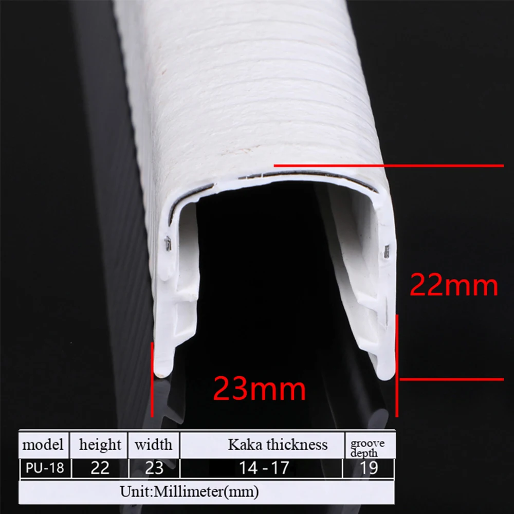1M U-vormige rubberen afdichtstrip Rand Roestvrij stalen randafdichting Bescherming Deurafdichtingsstrip Auto Stofdichte veiligheidsafdichtingen Strips