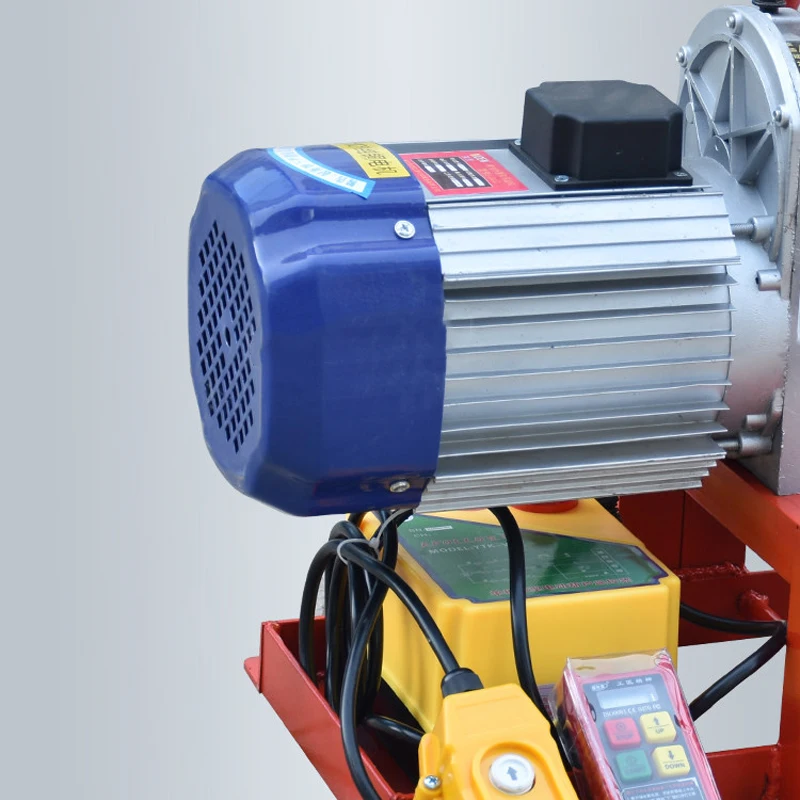 Heavy Duty Drum Type Car Clutch Pressure Plate Hoist 45 M Min High Speed Fish Lifting Hoist Remote Controlled Anti Theft Mesh