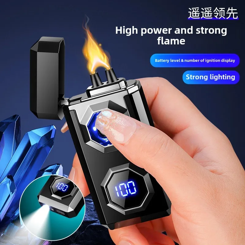 

New Windproof Deformable Gyroscopic Butane Inflatable Portable Pink Flame Lighter Cigarette Accessories Men's Gift usb lighter