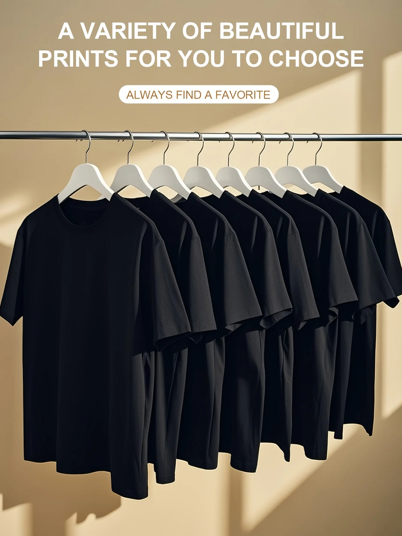 S-3XL 남성용 티셔츠 블랙 편안하고 통기성이 뛰어난 축제 선물