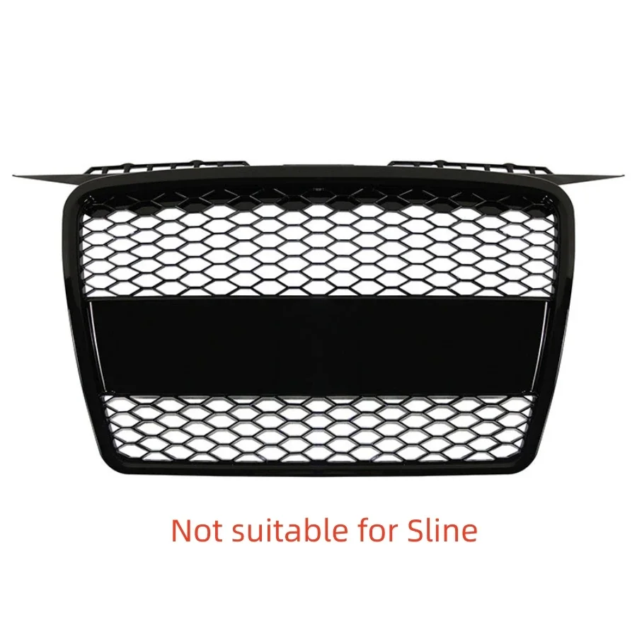 Racing Grills Front Hood Grille Car Front Bumper Grill Center Grille for RS3 Grill for  A3 2005-2007（not for Sline）