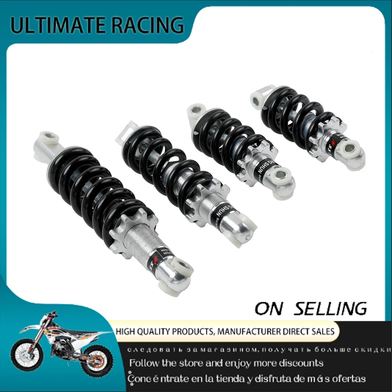 

Suitable For 47cc, 49cc Mini Pocket Bicycles, 100/125/150/160/170/180/190/200/210mm Rear Suspension Shock Absorber