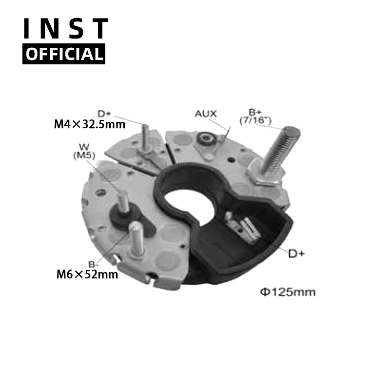 ALTERNATOR GENERATORS RECTIFIER BRIDGE FOR  BR957 1127320957 1964965C1 IBR957 ALB1025DD ALB8136LK