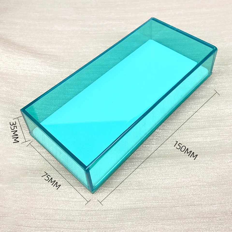 Eyelash Extensions Acrylic Lash Holder Eyelashes Pallet Storage Box Case Eyelash Stripes Tile Dust-proof Cover Makeup Tools