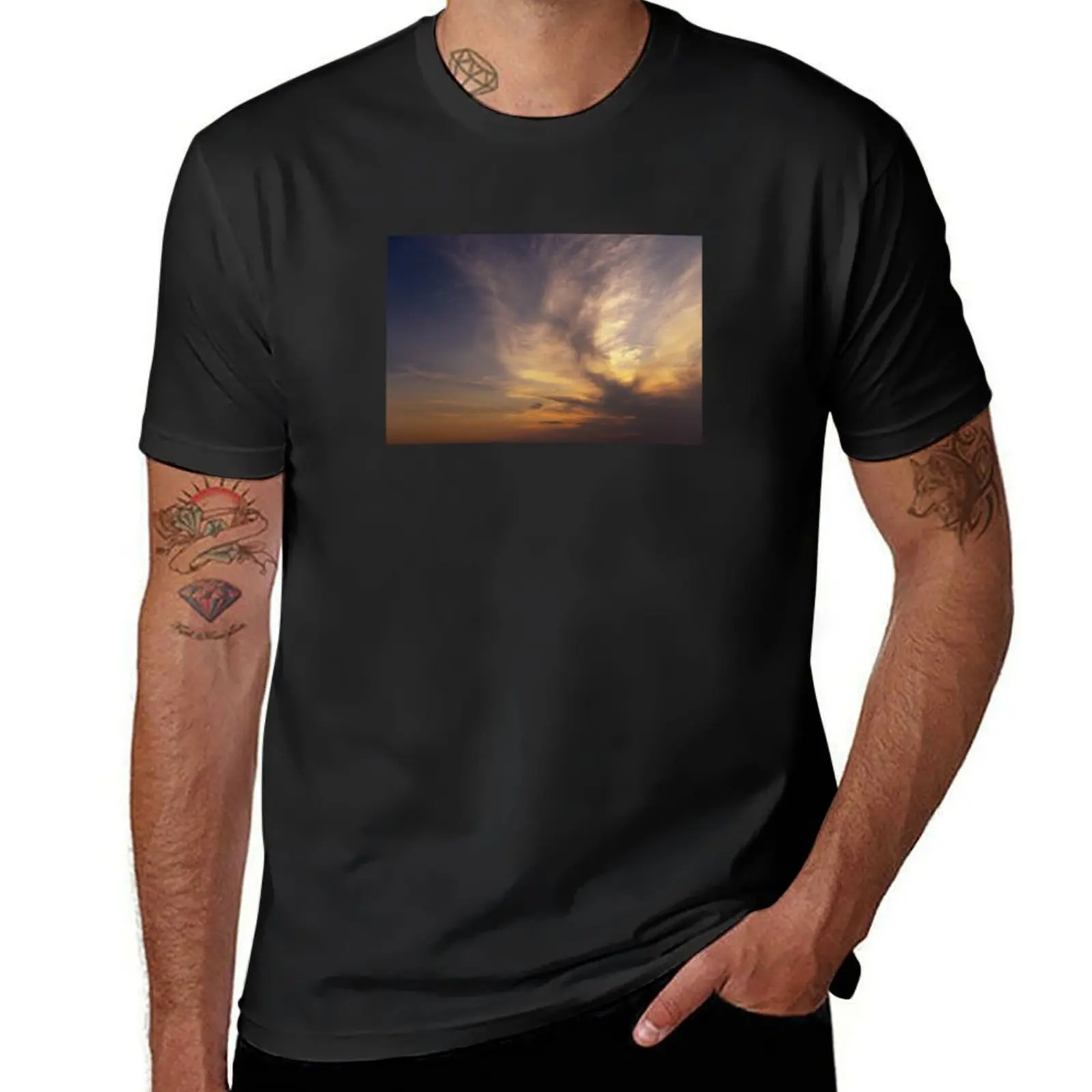 Sunset Skies T-Shirt sports fans customizeds mens big and tall t shirts