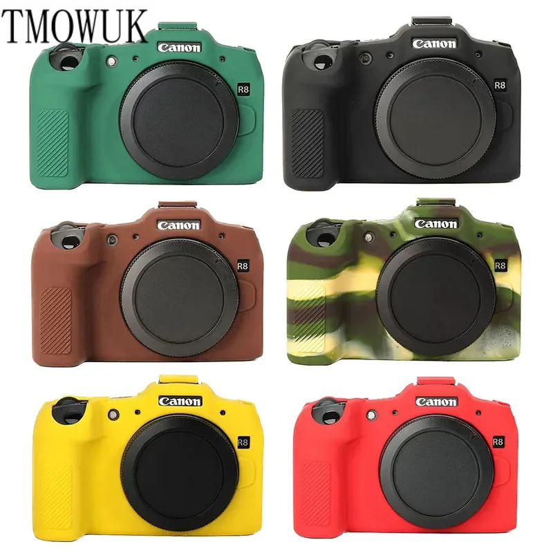 

For Canon EOS R8 Cameras Soft Silicone Armor Skin Camera Case Protective Body Cover