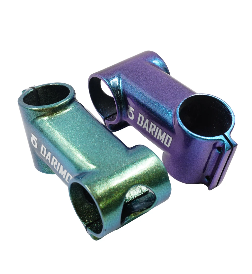 Ultra Light DARIMO Carbon Fiber Stem 31.8mm Clamp for MTB XC Road Bike -17°/-6°60-120mm OD1/OD2 Compatible Colorful painted stem