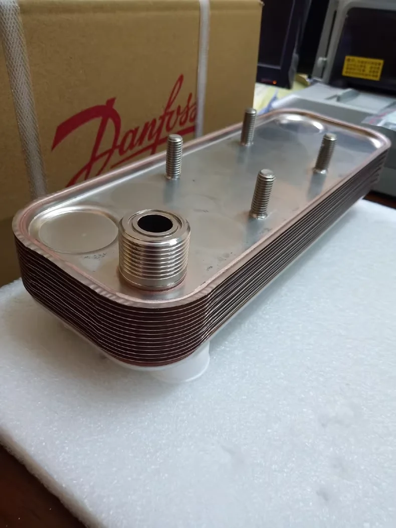 Brandneue zentrale Klimaanlage, Zentrifugalöl, Kühlplatte, Kühler, Edelstahl, Kondensator! B3-027-14-3.0-H