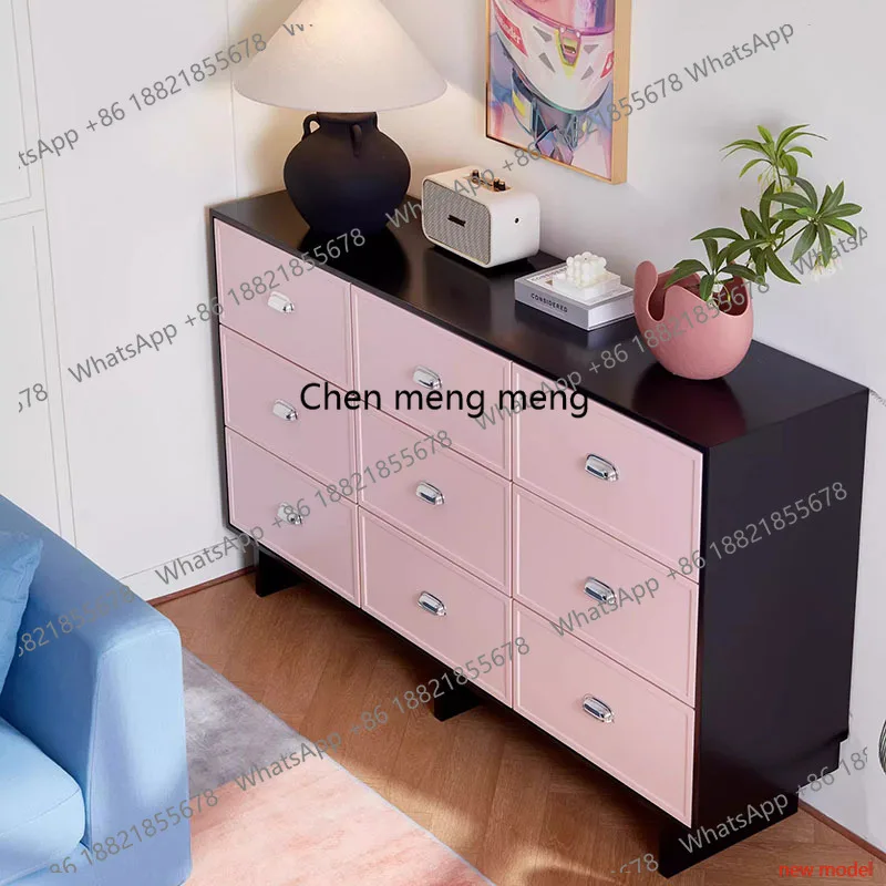 Drawers Storage Living Room Cabinets House Container Display Organizer Living Room Cabinets Closet Wood Vitrina Salon FurnitureD