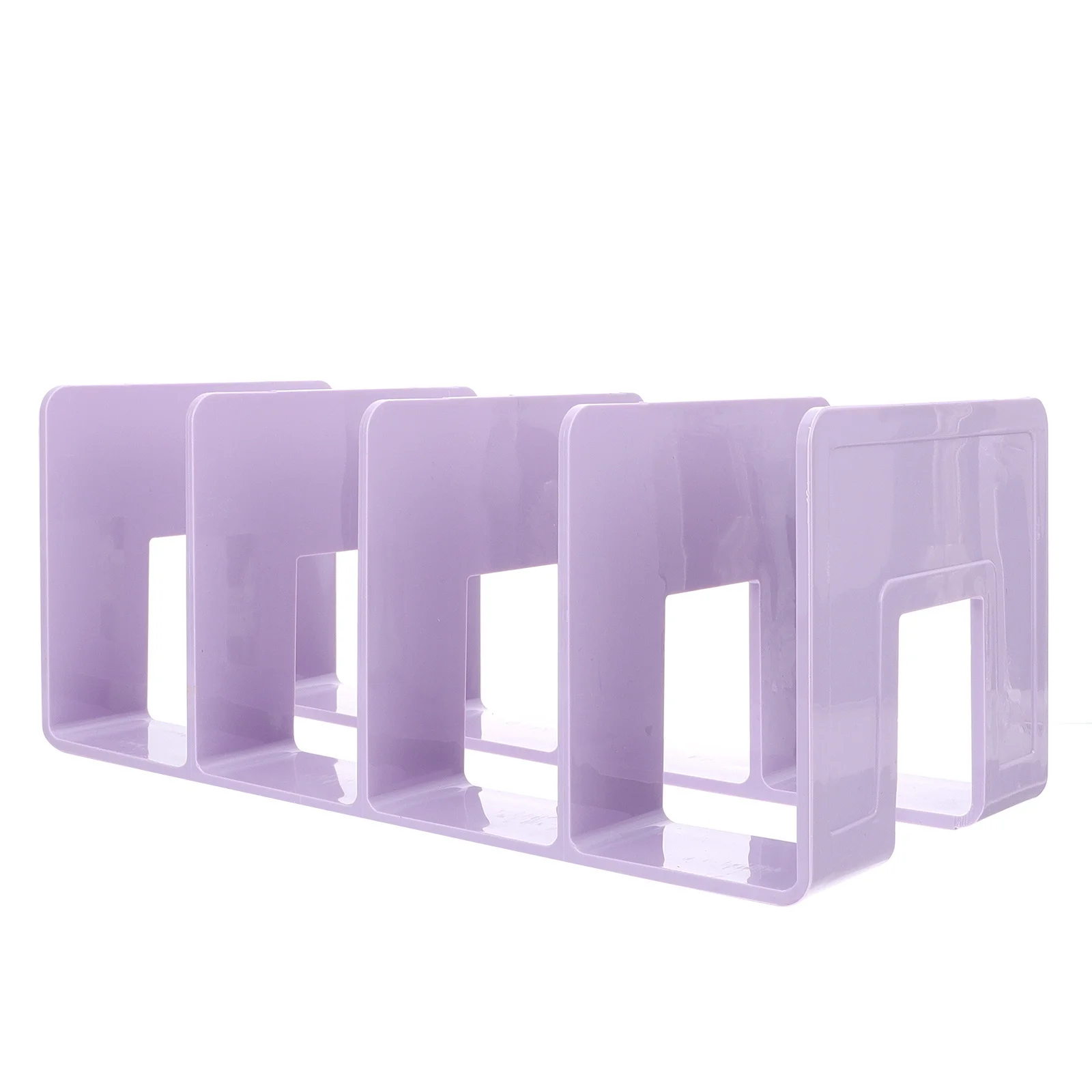 1pc Bookend Desk Book Rack Acrylic Book Holder Bookend Support For Office Home Study Room Organizer Student Gift