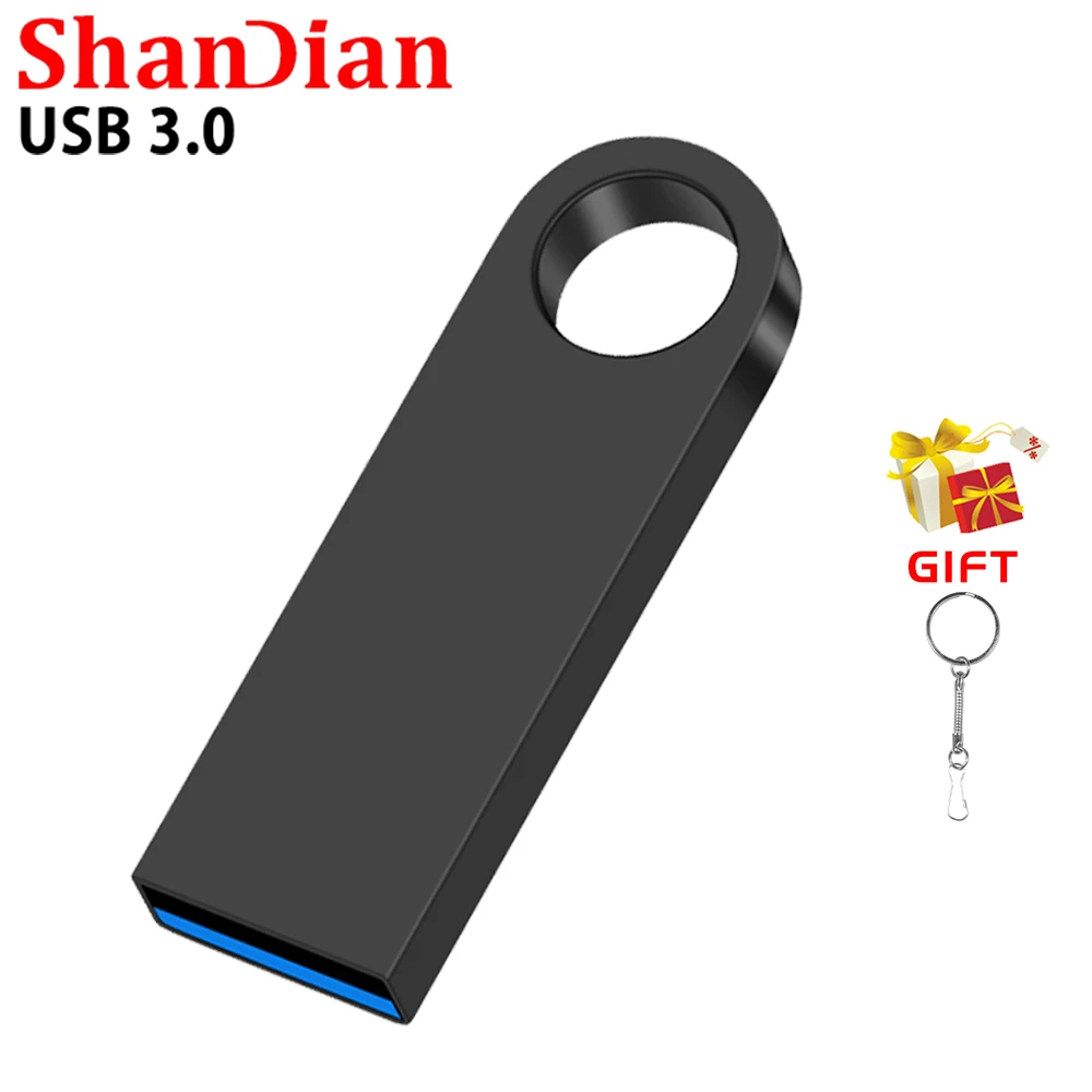 High Speed USB 3.0 Flash Drive 128GB 64GB 32GB 16GB 8GB 4GB U Disk Wholesale Memory Stick  Gifts Key Chain    Flash Drive