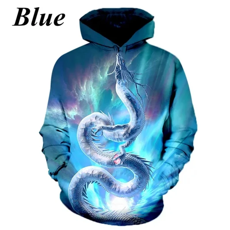 

Fashion Unisex 3D Printed Dragon Hoodie Casual Streetwear Hoodies Men Women Chilren Clothes Outdoor Sportwear Essentials Hoodies