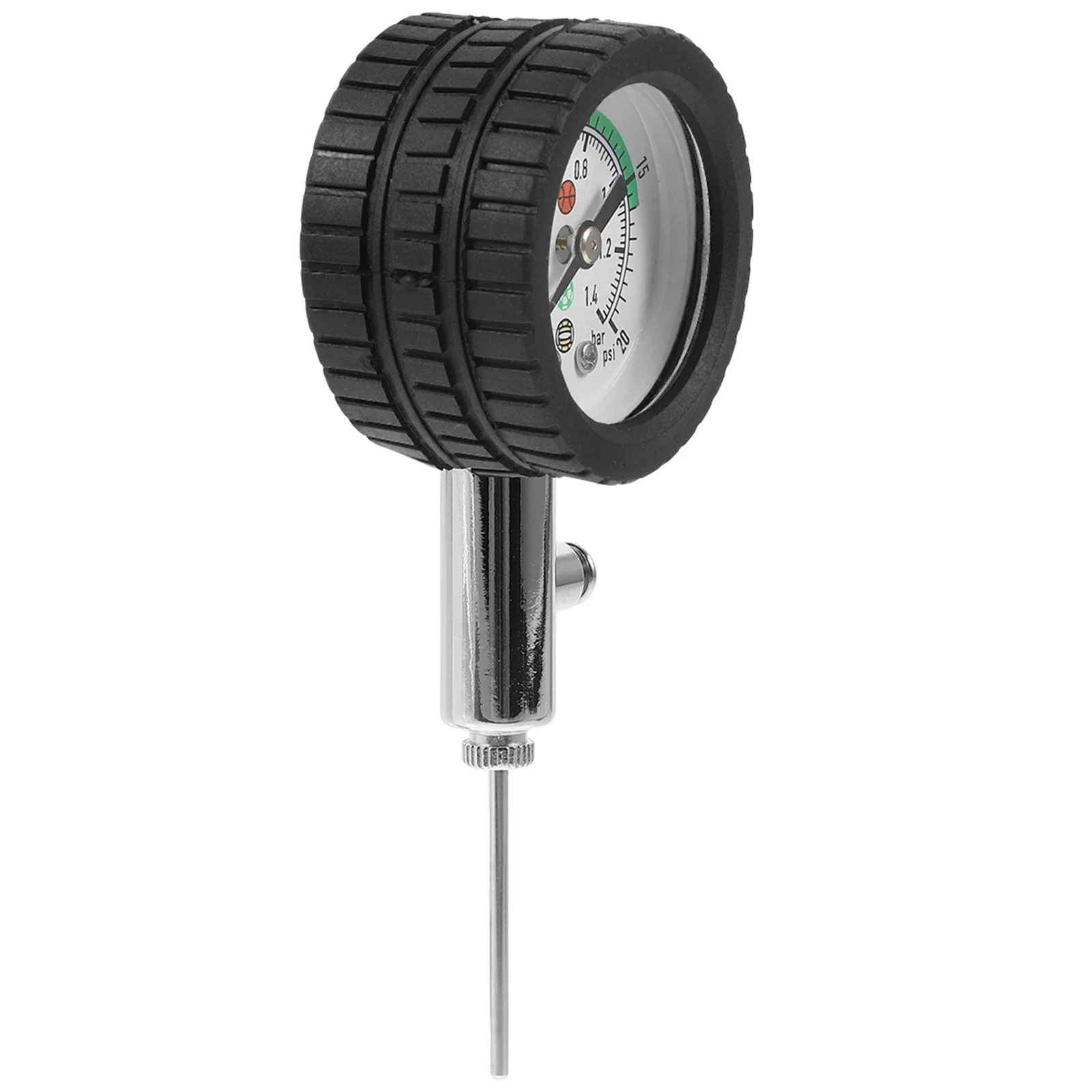 

Ball Pressure Gauge with Protective Case Lightweight Sports Ball Pressure Measurer for Basketball Football Volleyball Referee