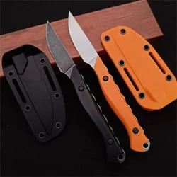 BM 15700 Fixed Blade Pocket Knife With Nylon Sheath CPM-154 Steel Blade Outdoor Camping Hunting EDC Tools