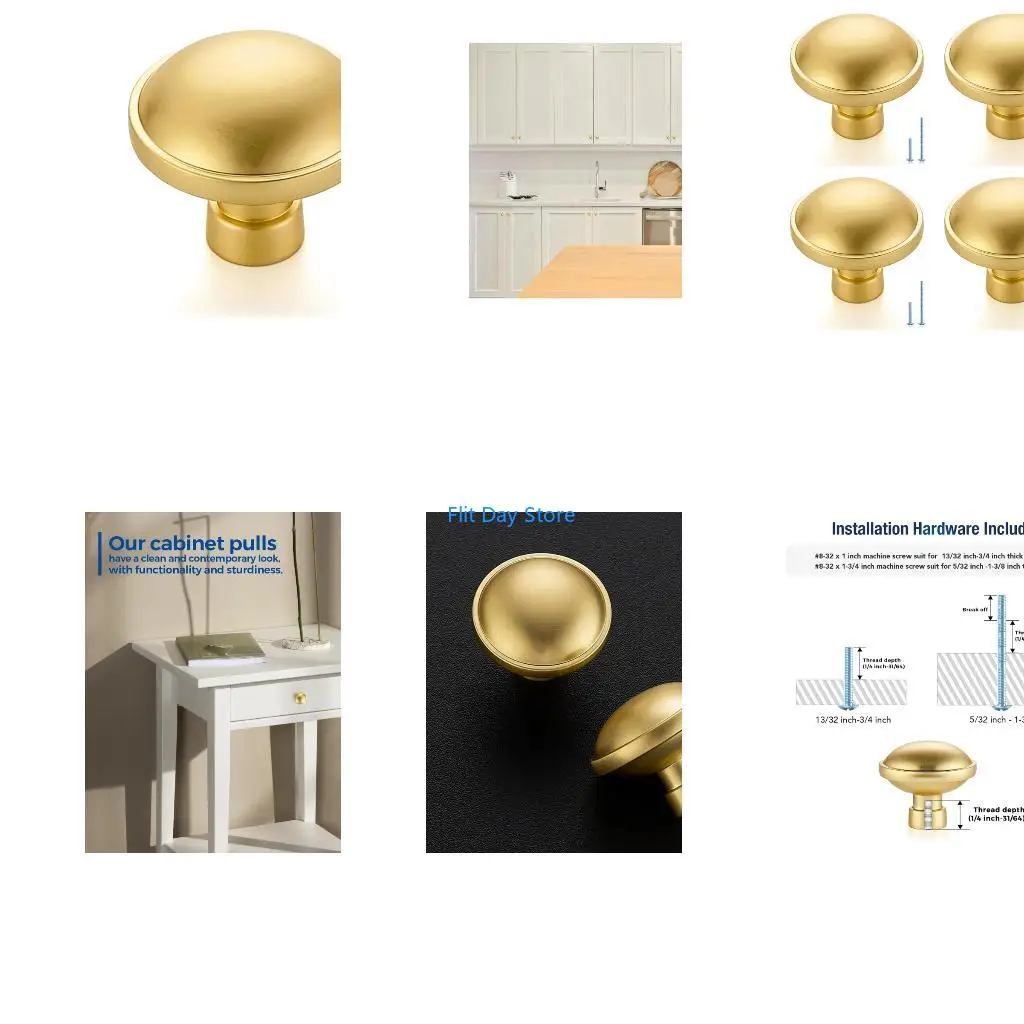 F92C Set Of 4 Additional Bronze Dresser Knobs Recessed Center Ergonomic Grip Permanent Hardware Accessories