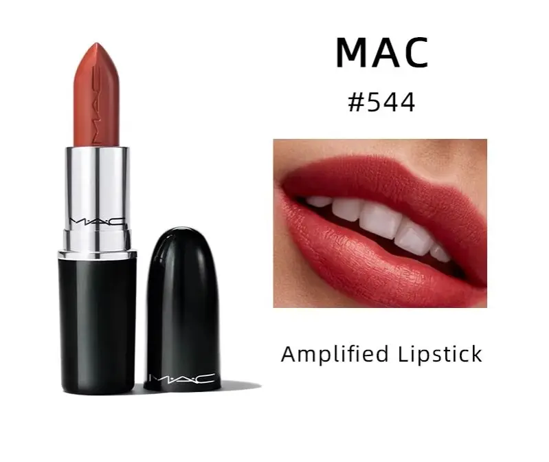 MAC Lustreglass Lipstick 3g [ #544 BUSINESS CASUAL ] Original Women’s Makeup Cosmetics for Women, Sephora Stuff Beauty Maekup