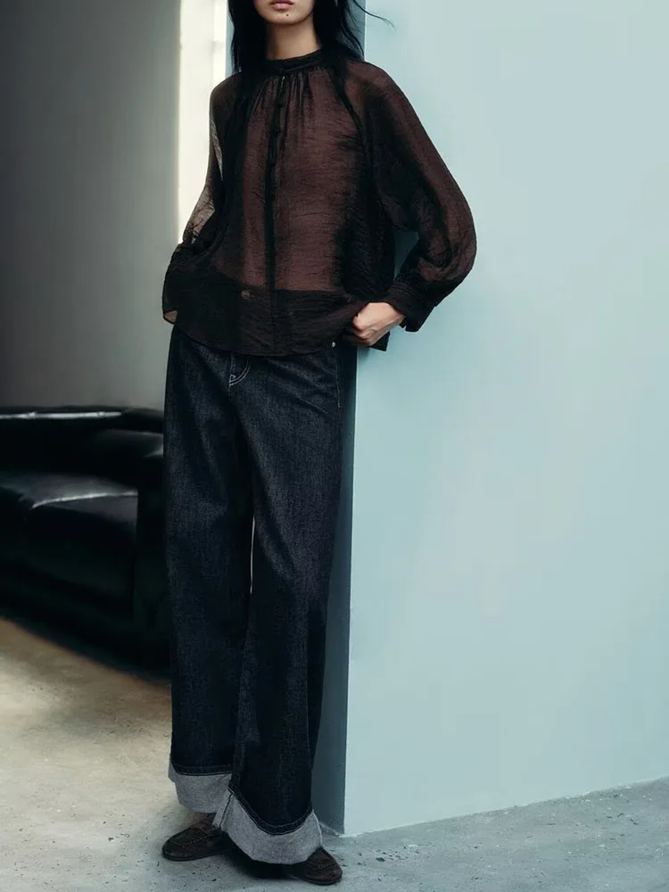 

Новинка 2025, женские джинсовые джинсы Bubble Sve Denim Jaet 64783 407, 64784, осенняя коллекция, модные этнические джинсы
