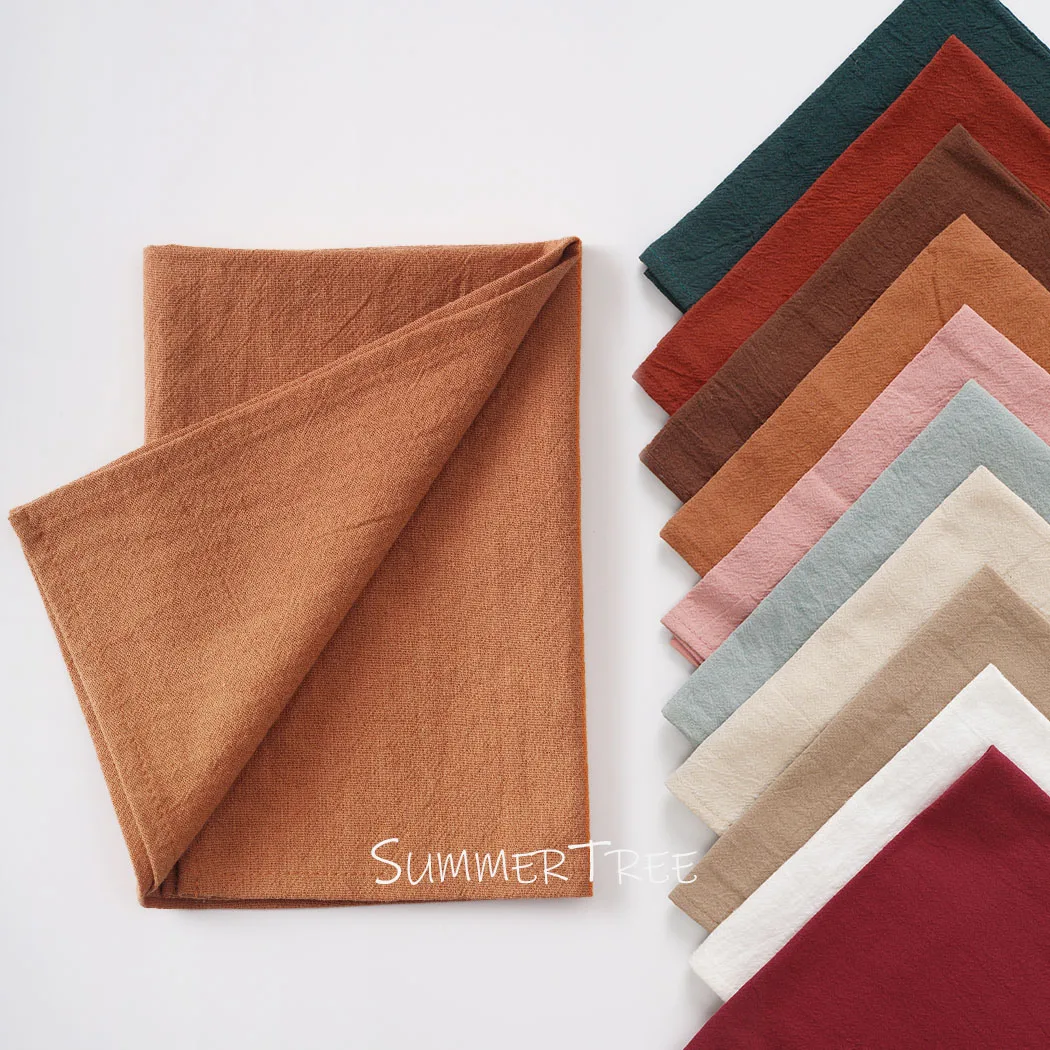 24 Pack 40cm X 40cm Cloth Napkins Washable Reusable Bulk Plain Cotton Napkin for Home Wedding Party Dining Table Decorations