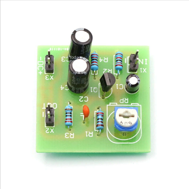 Single Tube Amplification Circuit Kit Voltage Divider Bias Circuit Loose Triode Amplification Electronic Production