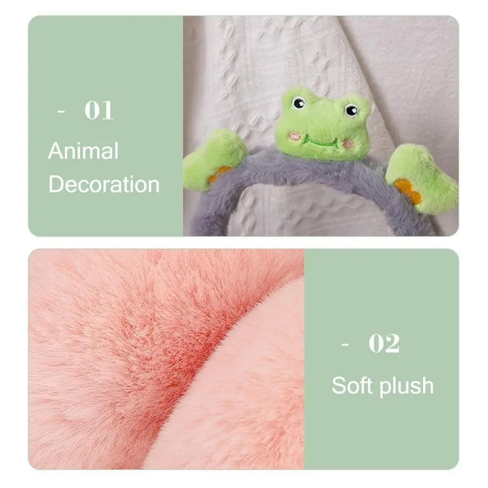 غطاء للأذنين على شكل حيوانات كرتونية عصرية قابل للطي غطاء أذن سميك مضاد للتجميد يحافظ على دفء الشتاء غطاء للأذنين للنساء والفتيات