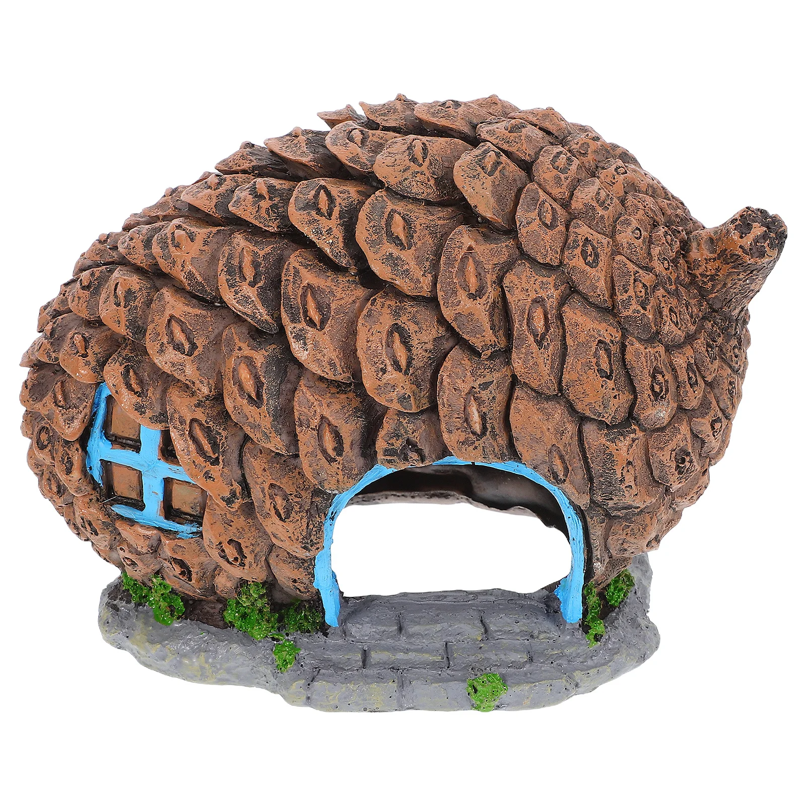 

Fish Shrimp Shelter Aquarium Pinecone Resin Fish Tank Hideout Durable Decoration Accessories Shrimp Aquarium Cave