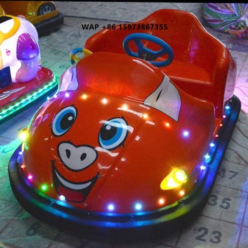 China Factory Antina 24V Fiberglass Indoor/Outdoor Educational Kids Bumper Car for Shopping Mall Amusement Ride