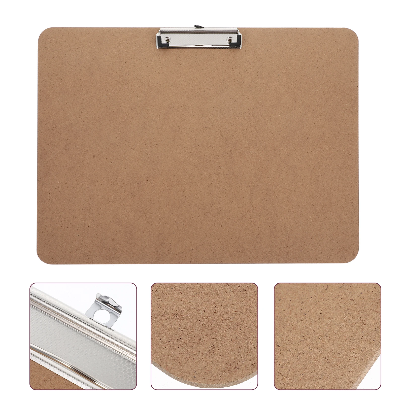 

2pcs Large Size Professional Clipboard Smooth Surface Writing Board Strong Clip Portable Drawing Board For Outdoor