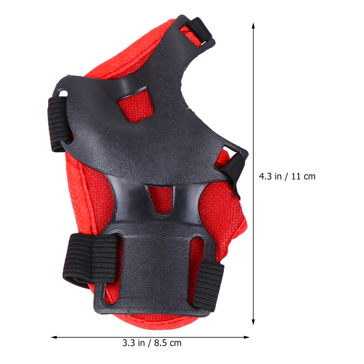 

6Pcs Knee Pad Set Protective Gear for Kids Adults Skateboard Cycling Sports Black Elbow Pads Comfortable AntiSlip Outdoor