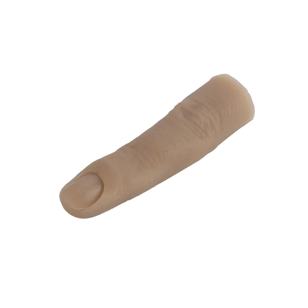 Activity Flexible Fake Silicone Finger for Nail Training Single Silicone Practice Finger Nail Fake Salon