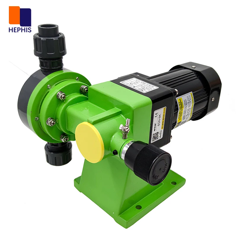 Best Selling Hephis 12V/24V  Metering Pump Diaphragm Dosing Pump Chemical Mechanical Dosing Pump Water Treatment