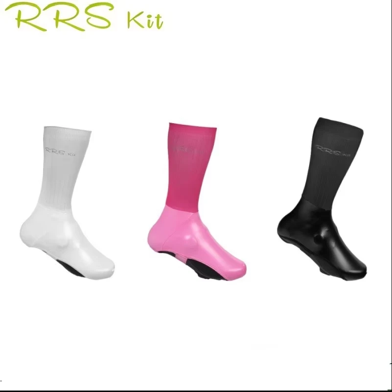 Rrskit Bicycle Windproof Rainproof Cycling Shoe Cover Road Bike Lightweight High Elasticity Breathable Practical Shoe Covers