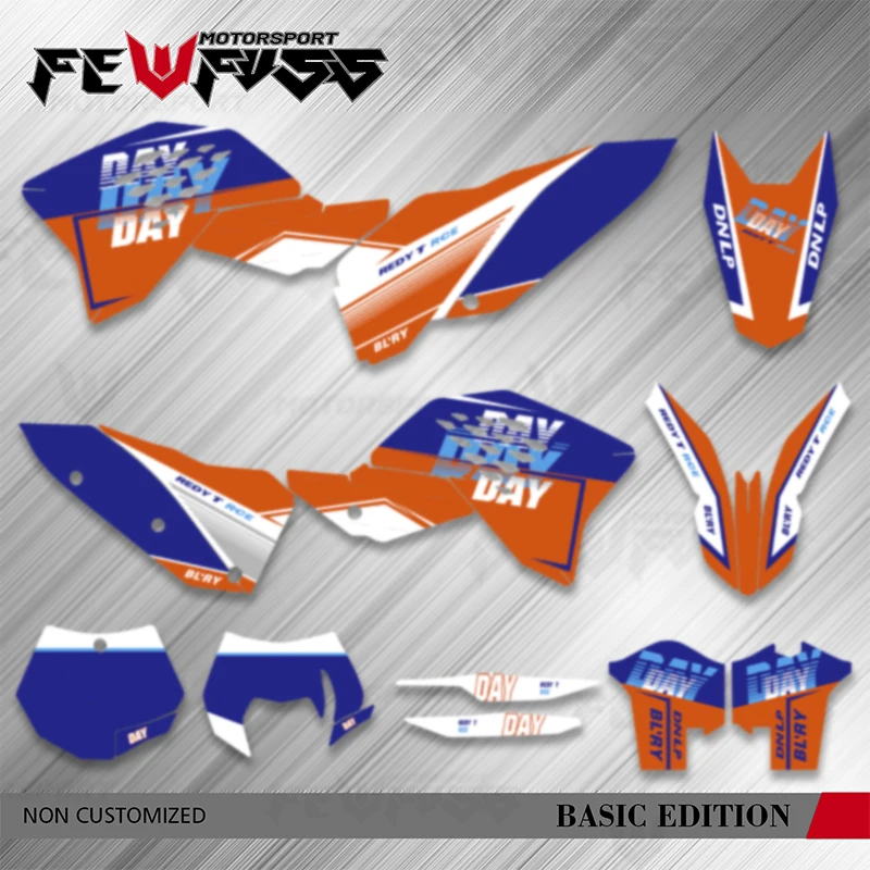 

Наклейка на мотоцикл Fewfuss 125-525, графический комплект для KTM SX SXF 2007 2008 2009 2010 EXC XCW 2008 2009 2010 2011