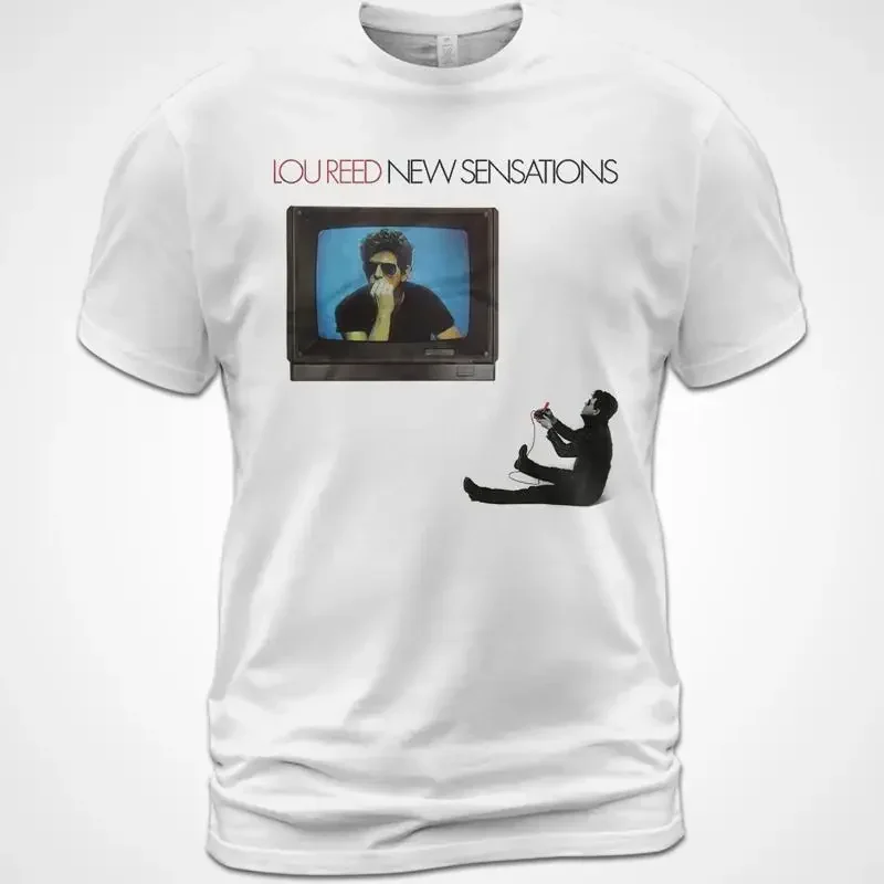 Cotton T Shirt Lou Reed New Sensations Album I Love You Suzanne Classic