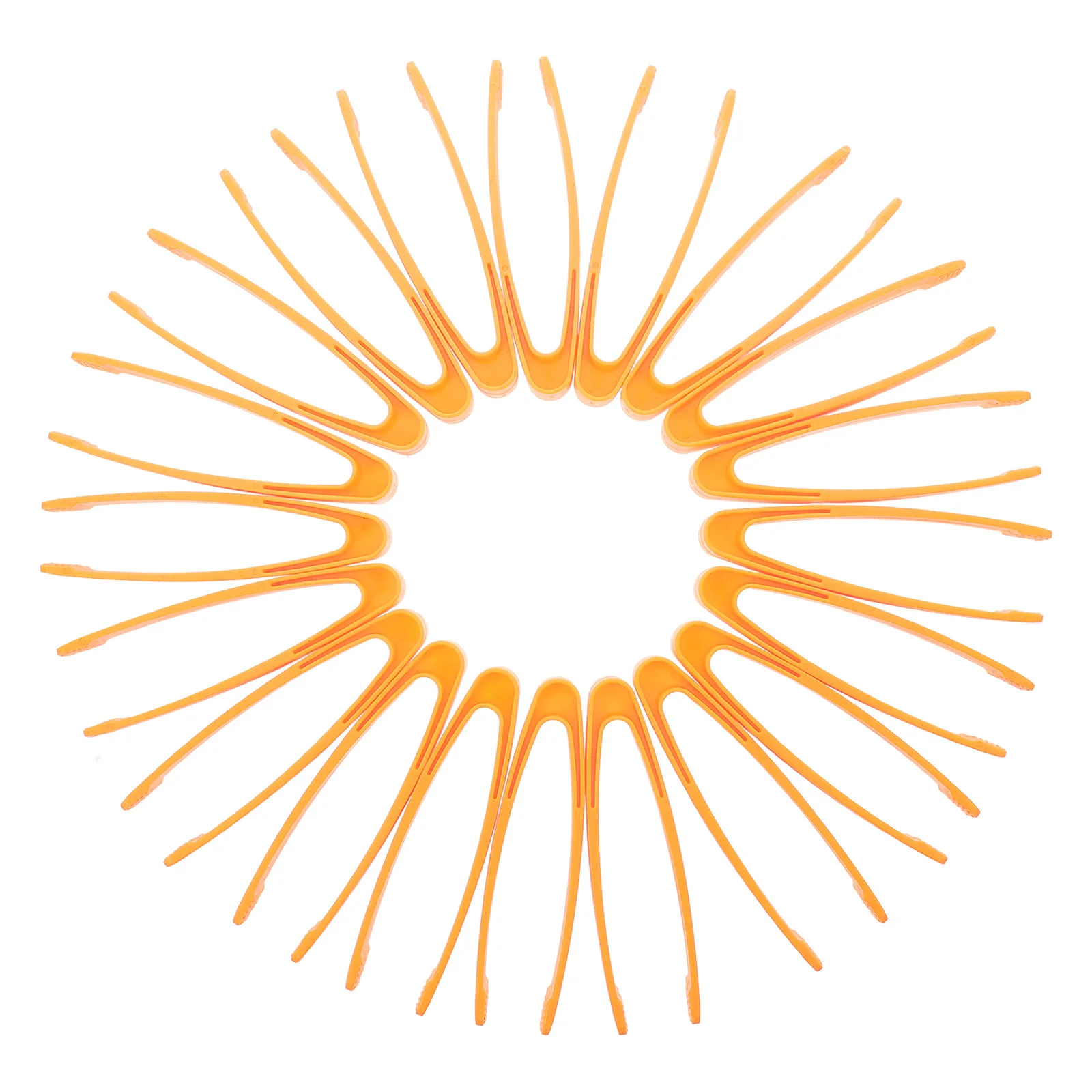

Busy Board Children's Tweezers Toy Experimental Short Hair Preschool Learning Toys for Kids Orange Plastic