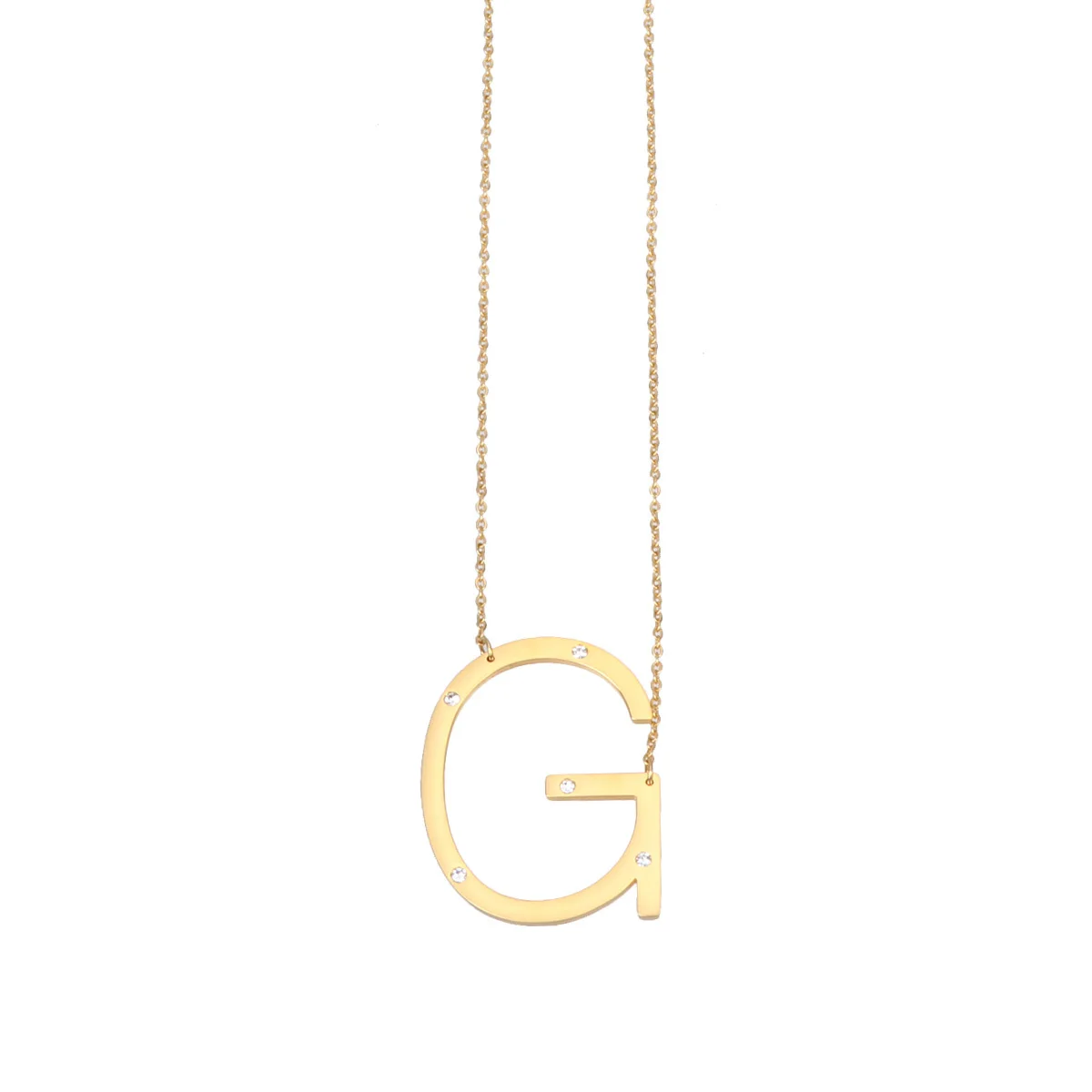 

Golden Rhinestone Necklace Elegant Neck Pendant Minimalist Clavicle Chain Jewelry Decoration for Dinner and Party