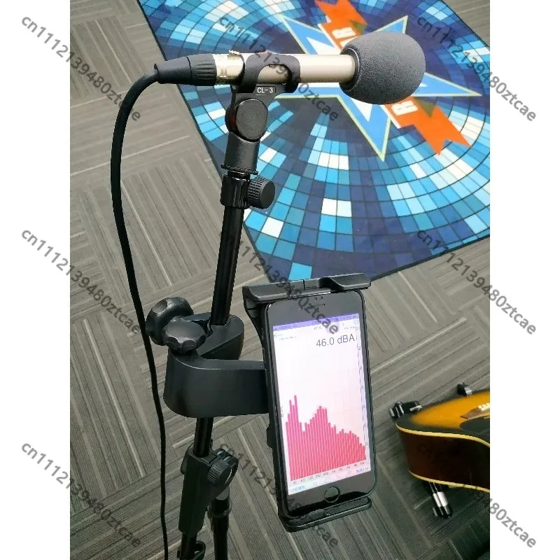 Phone & iPad Clamp Holder For Microphone Stand, Live Streaming Performance Photography Bracket With Horizontal & Vertical
